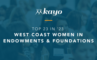 Top 23 in ’23: West Coast Women in Endowments & Foundations